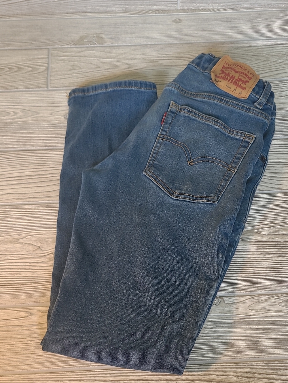 Levi's Boy'ss Dark Blue Skinny Jeans